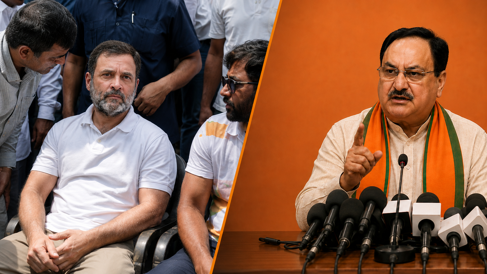 Ravi Shankar Prasad Attacks Rahul Gandhi Over Police Station Dharna