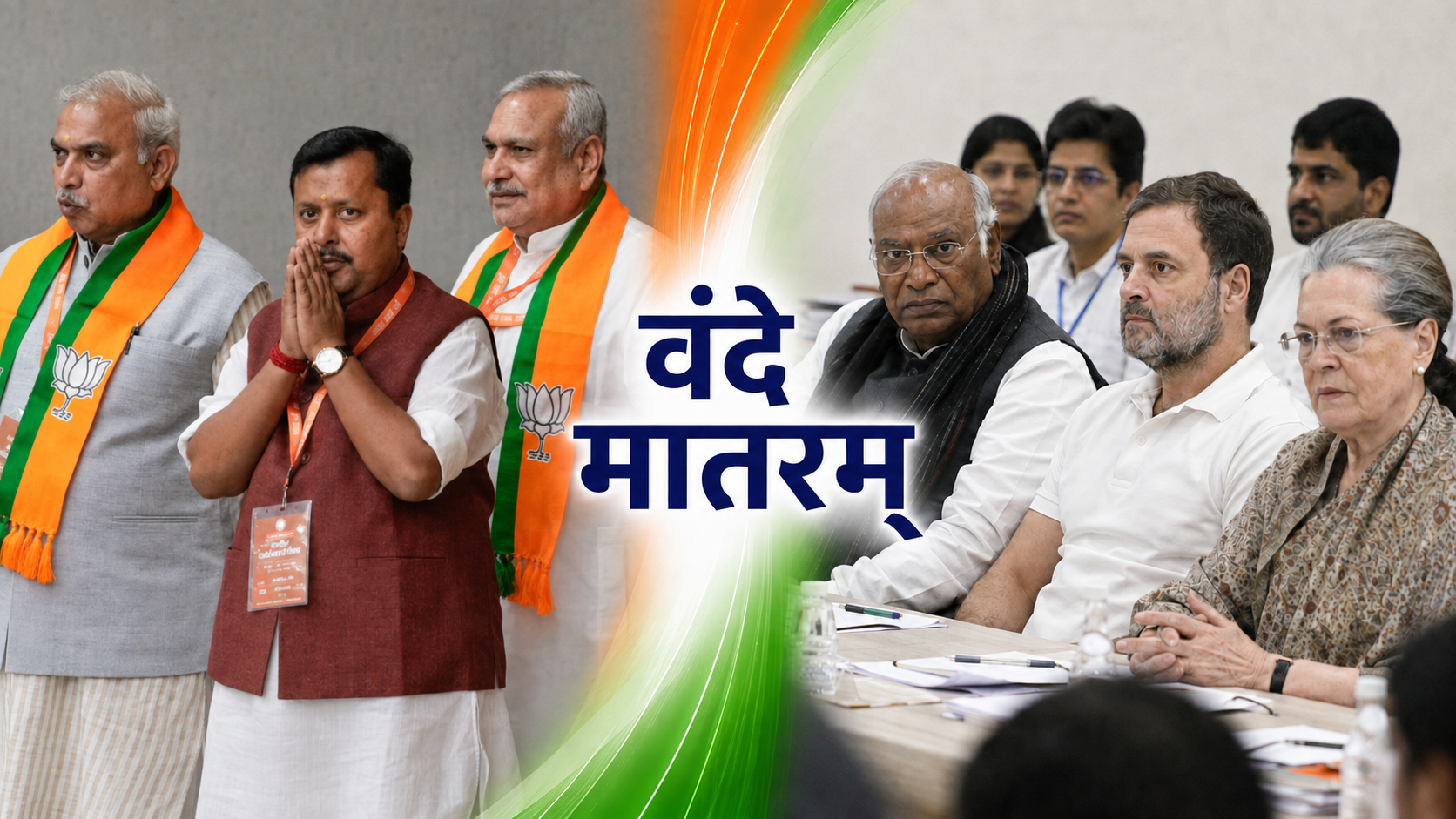 वंदे मातरम् विवाद पर BJP का प्रस्ताव और कांग्रेस CWC का फैसला