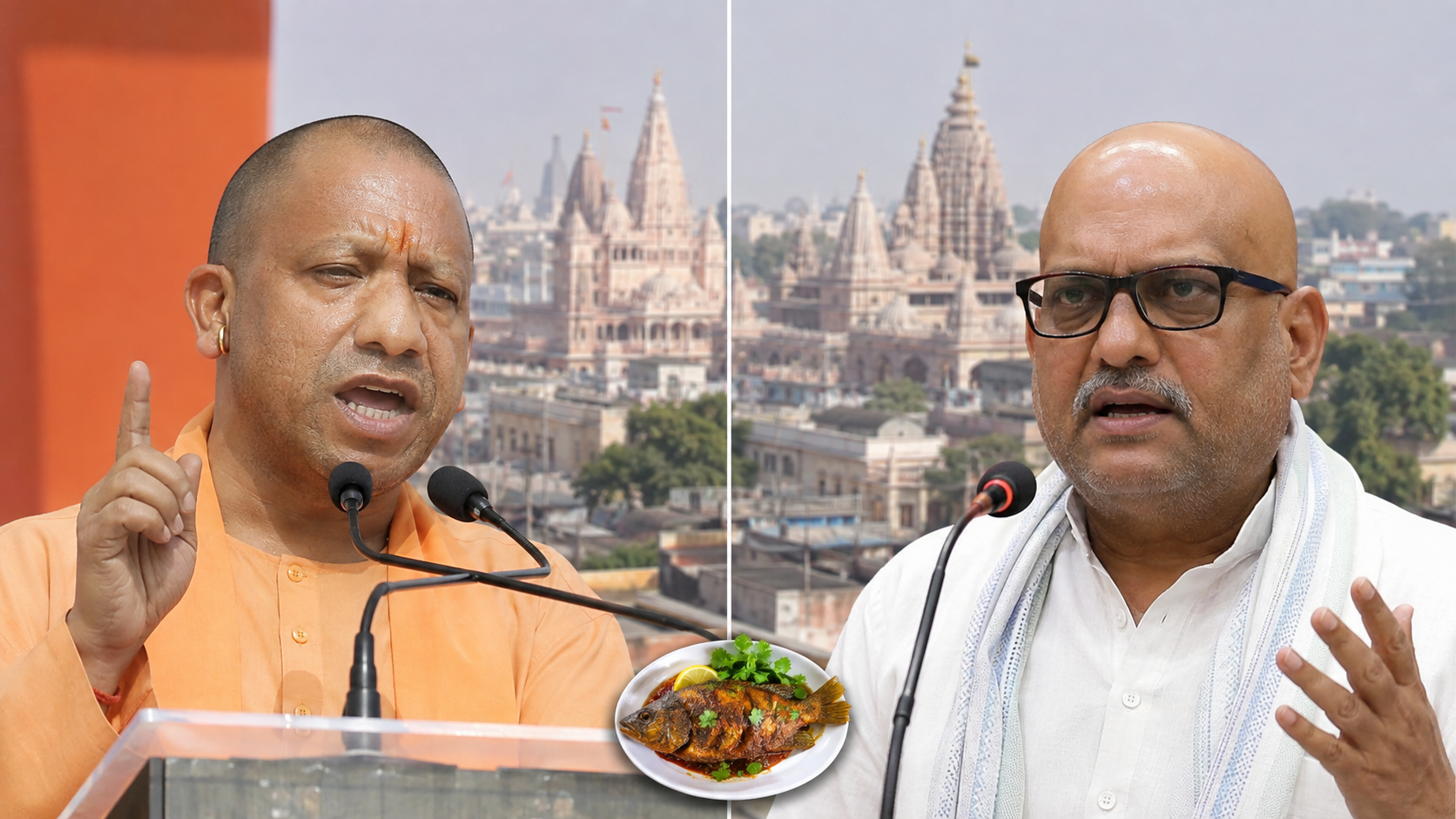 yogi-adityanath-ajay-rai-ayodhya-fish-feast-resignation-challenge.jpg 