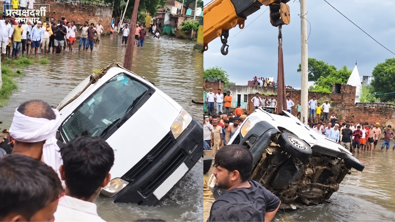 dholpur-eco-van-pond-accident-four-dead.jpg 
