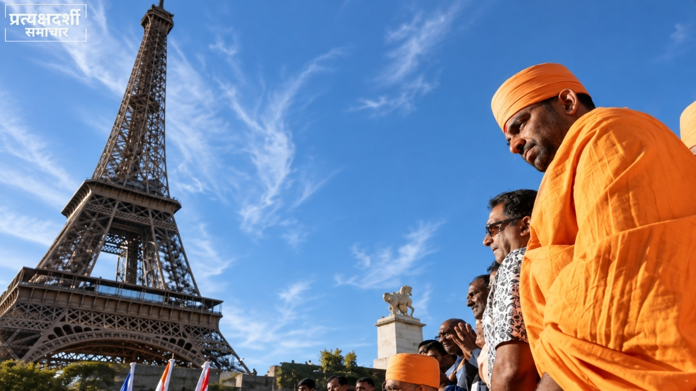 eiffel-tower-strike-baps-hindu-delegation-women-staff-row.jpg 