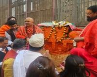 काशी विश्वनाथ धाम में श्रृंगार गौरी पूजन संग नौ दिवसीय रामकथा का शुभारंभ