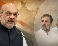 Vande Mataram Row: कांग्रेस के 2 छंद वाले फैसले पर अमित शाह का हमला, बोले- 'तुष्टिकरण की राजनीति फिर आगे बढ़ा रहे राहुल गांधी'