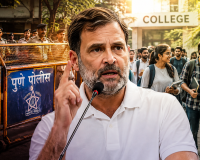 राहुल गांधी के पुणे कार्यक्रम पर पुलिस की 30 शर्तें क्यों? ड्रोन बैन, पोस्टर-बैनर पर रोक; 10 हजार तक भीड़ की उम्मीद