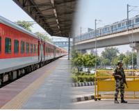 दिल्ली में 38 ट्रेनें रद्द, 57 मेट्रो स्टेशनों पर पाबंदी की तैयारी; नोएडा बॉर्डर पर BSF