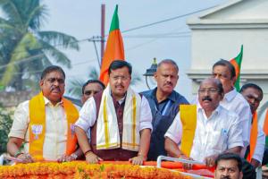 पटना में भाजपा के राष्ट्रीय कार्यकारी अध्यक्ष नितिन नवीन का मेगा रोड शो