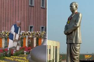 प्रधानमंत्री नरेंद्र मोदी ने लखनऊ में किया 'राष्ट्र प्रेरणा स्थल' का लोकार्पण