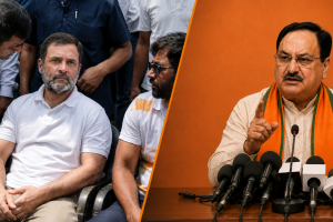 Rahul Gandhi Dharna: राहुल के धरने पर BJP का पलटवार, रविशंकर प्रसाद बोले- 'अराजकता की राजनीति'
