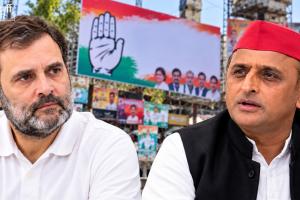 UP Election 2027: कांग्रेस के '200 सीट हक हमारा' पोस्टर पर अखिलेश का पलटवार, BJP पर लगाया आरोप; कांग्रेस ने भी किया किनारा
