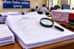 UP Voter List: 'नंदलाल' के हस्ताक्षर से 26 वोटरों के नाम हटाने का आवेदन, सपा की शिकायत पर BLO के खिलाफ FIR