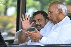 लंच के बाद फिर सड़क पर विपक्ष: राहुल-खड़गे जंतर-मंतर पहुंचे, बोले—‘हर FIR मेरे लिए मेडल’
